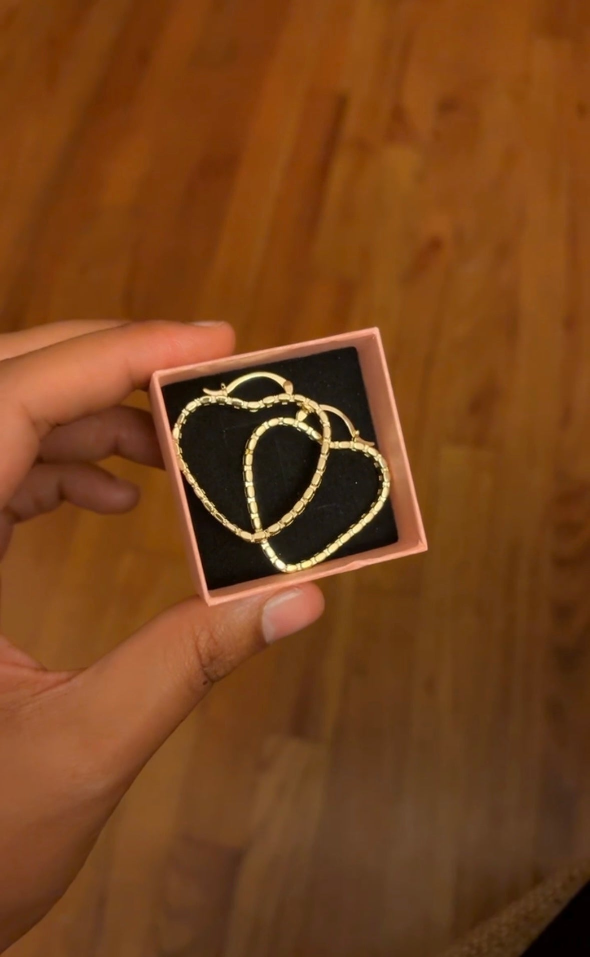 Heart Rolex Hoops