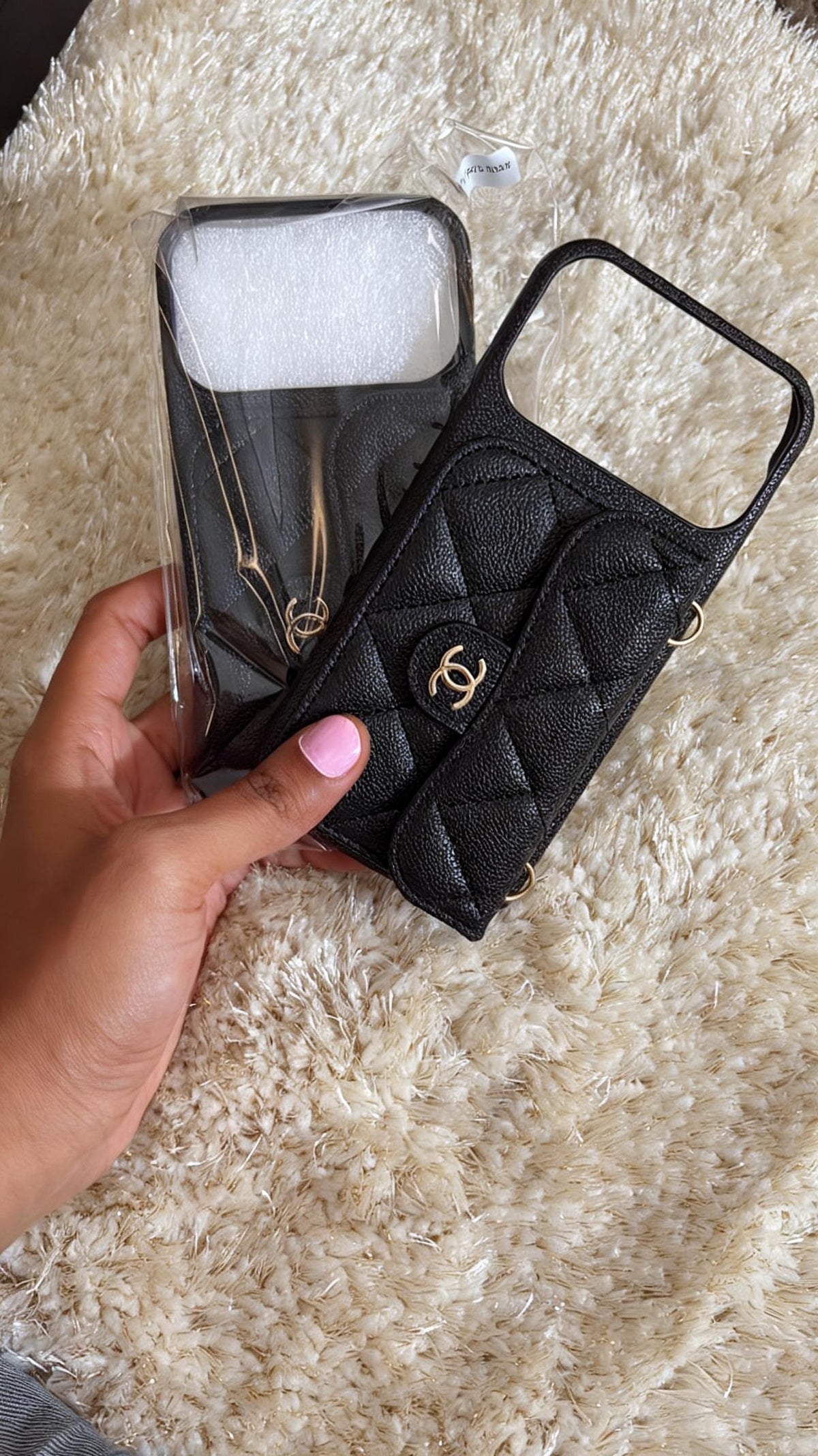 CC Wallet Phone Case w| Crossbody Chain