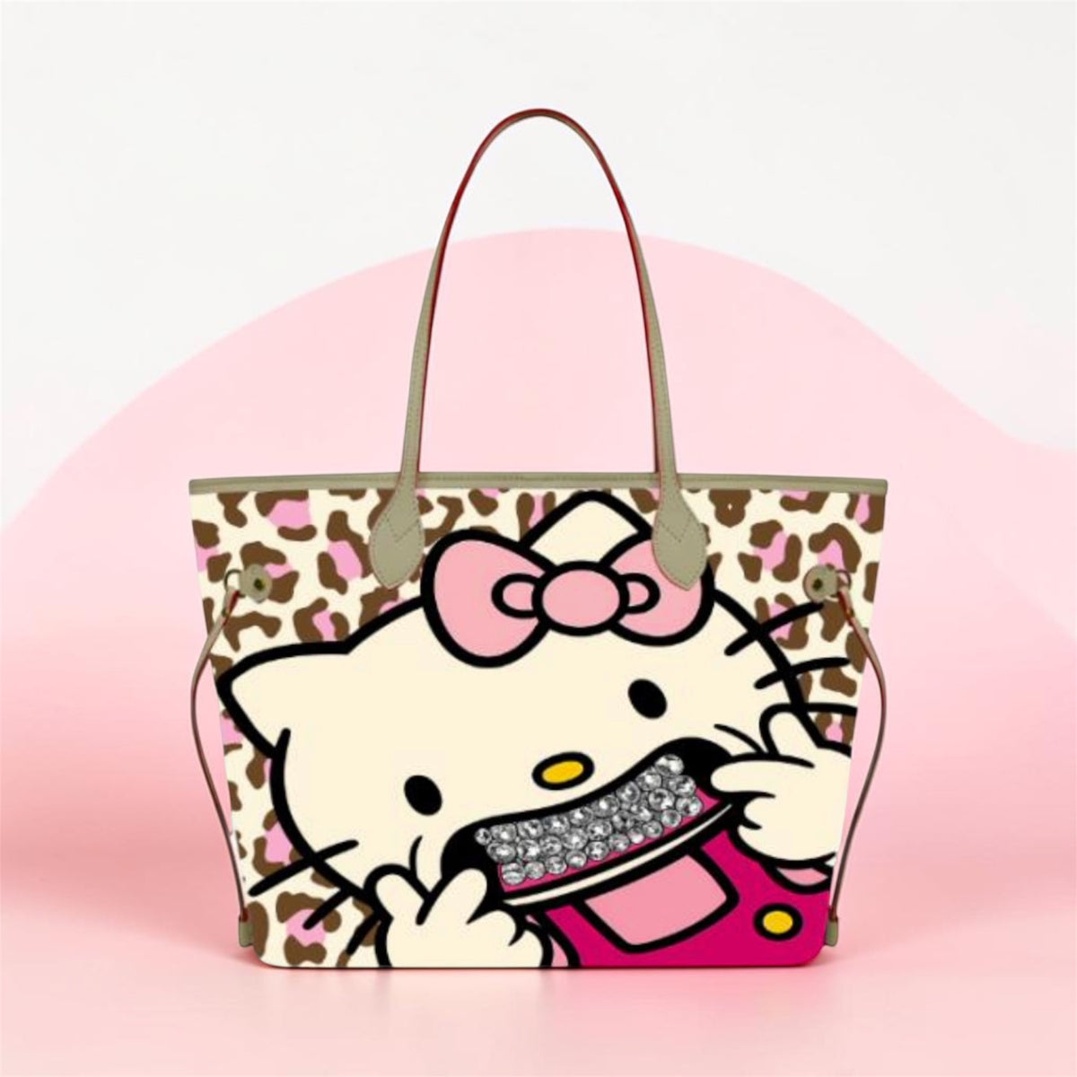 HK Cheetah Grill Tote Bag