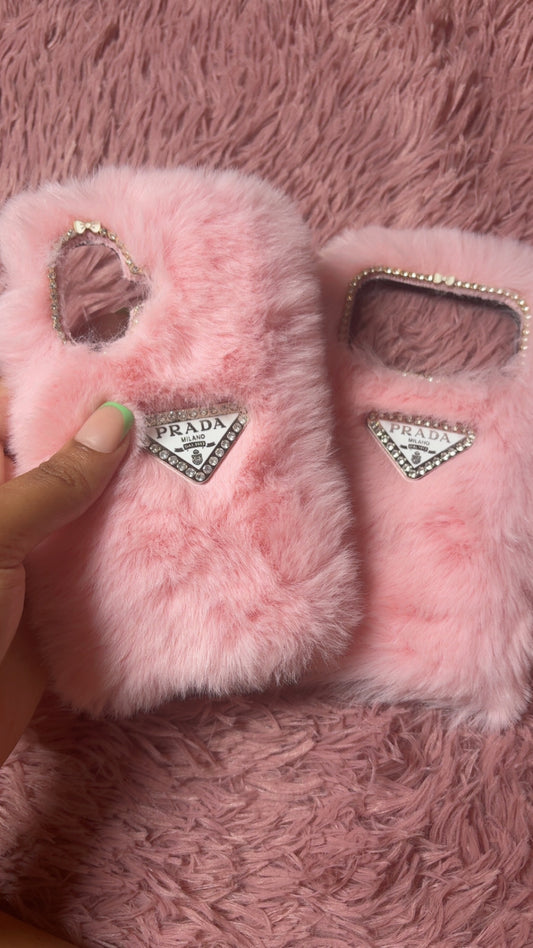 Pink Fur Case