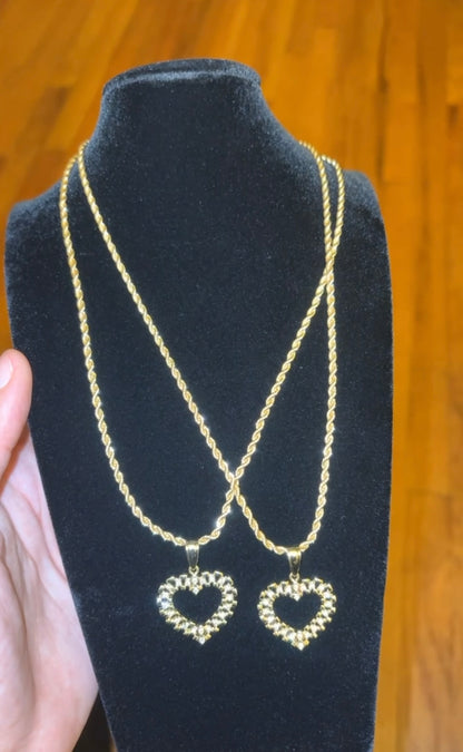 Heart Link Chain