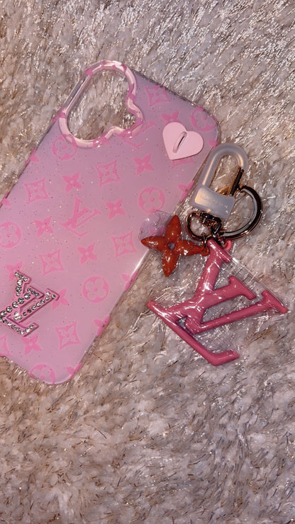 Luxe iPhone Case W| Keychain